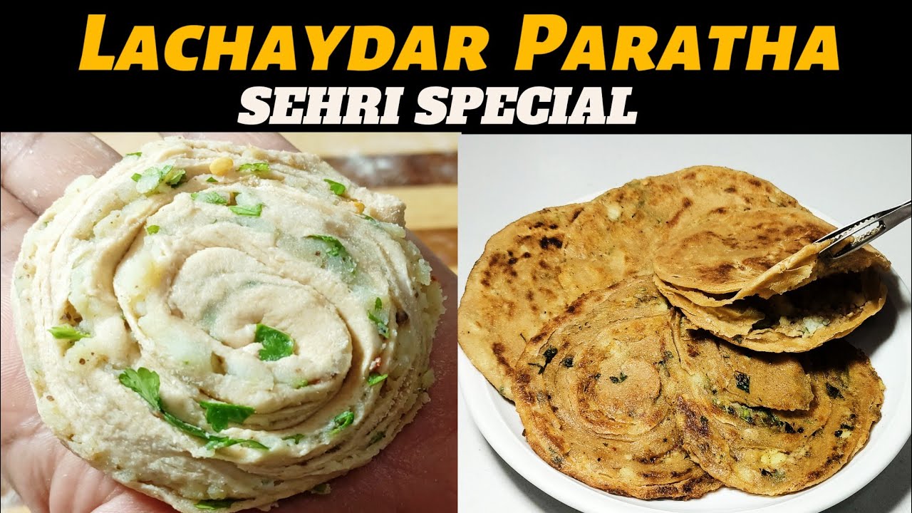 5 ways to make potato poori paratha recipe by Billokadhaaba || Lacha Paratha || Ramadan Special ||