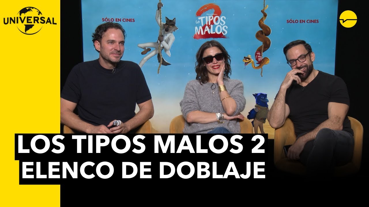 LOS TIPOS MALOS 2 | Entrevista con el elenco de doblaje