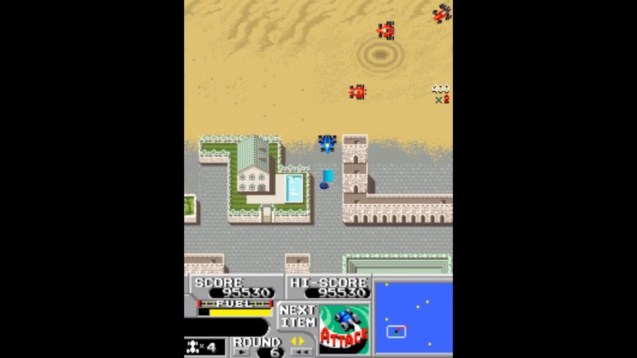 [Arcade High Score] Rally-X Arrangement - 563,000 (1cc)