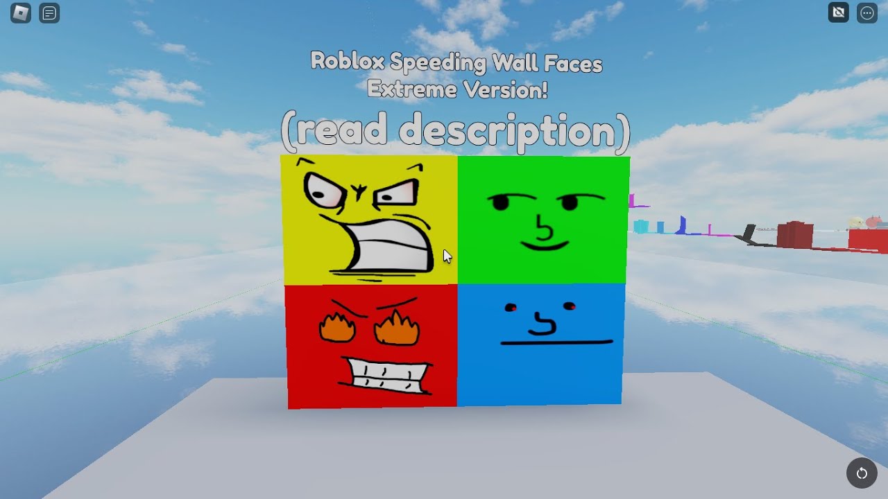 Roblox Speeding Wall Face IDs Extreme Version! (read desc) 