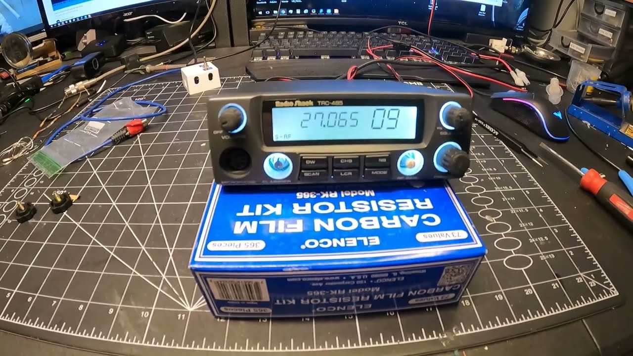Radio Shack TRC-485 repair and LED backlights