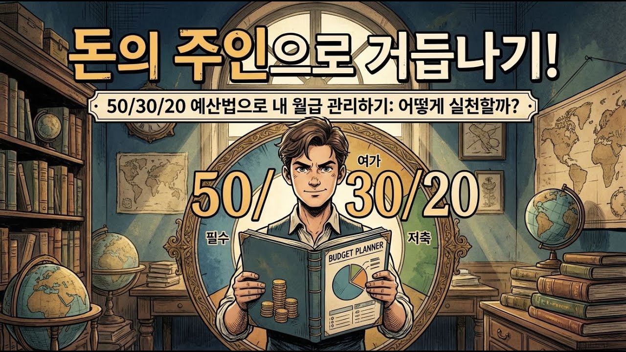 50/30/20 예산법으로 내 월급 관리하기: 어떻게 실천할까?