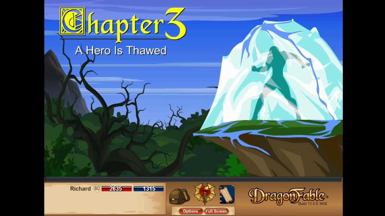 Dragon Fable A Hero Is Thawed