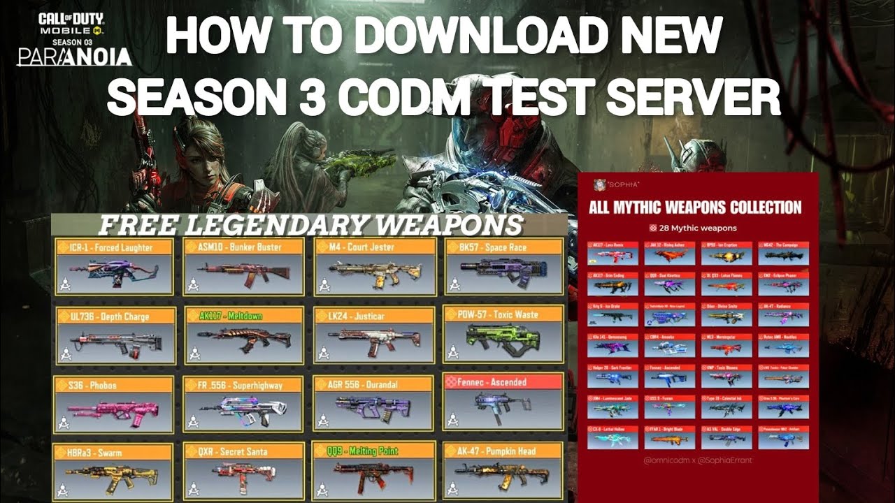 HOW TO DOWNLOAD SEASON 3 CODM 2026 TEST SERVER #codm #TILS #testserver #season3 