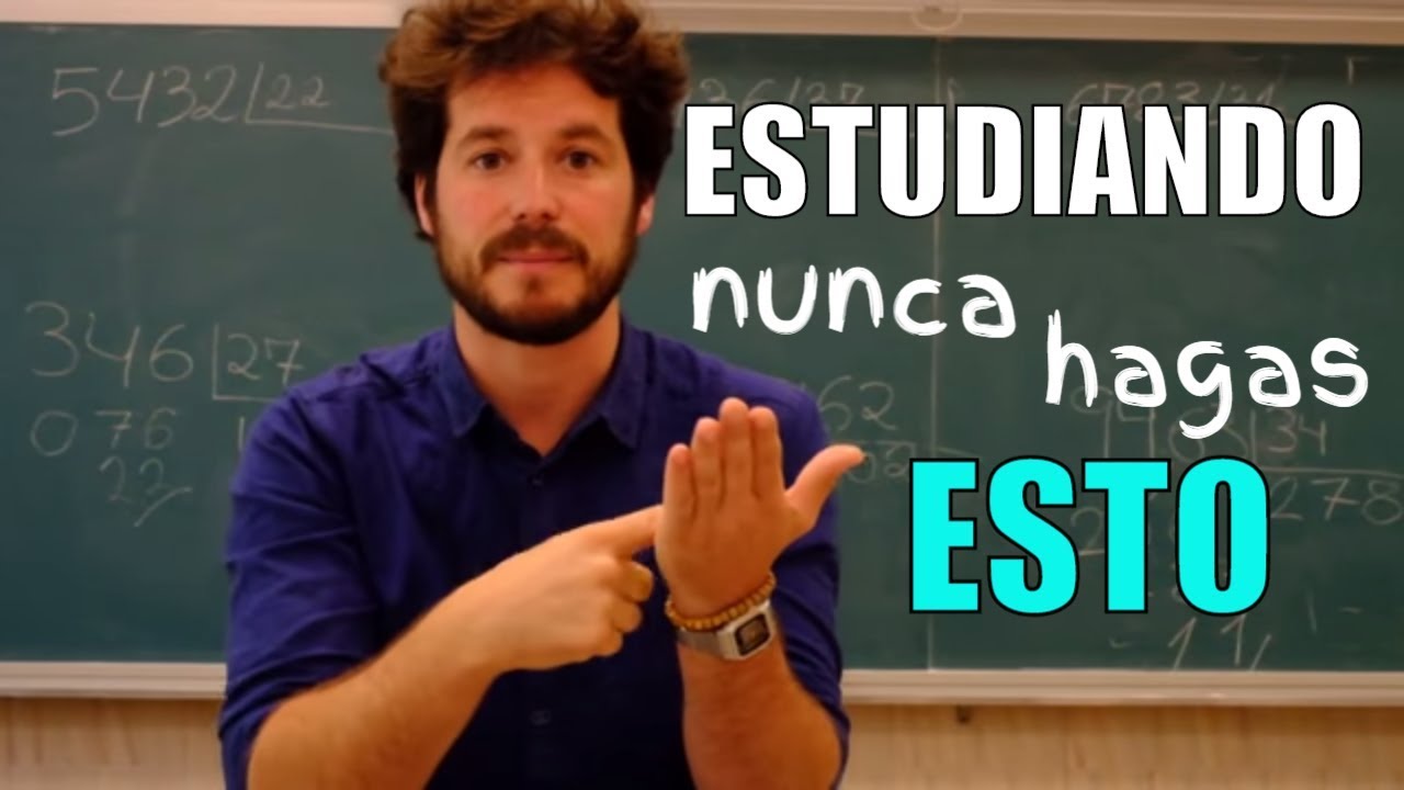 Cómo Estudiar Mejor Para un Examen de Selectividad Sin Cometer los Errores que Podría Hacer un Niño