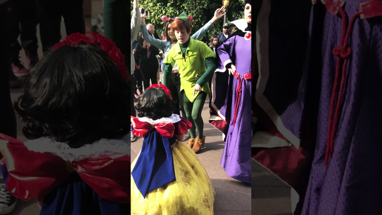 Story time with Peter Pan. Disneyland 1/15/2017