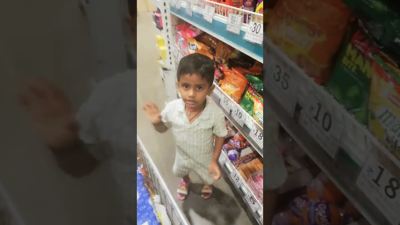 D mart shopping in chinnu 🛒 