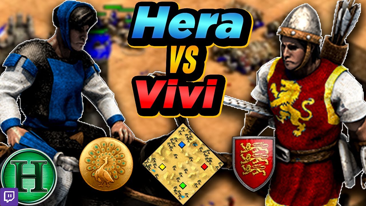 Burmese vs Britons | 1v1 Arabia | vs Vivi | AoE2