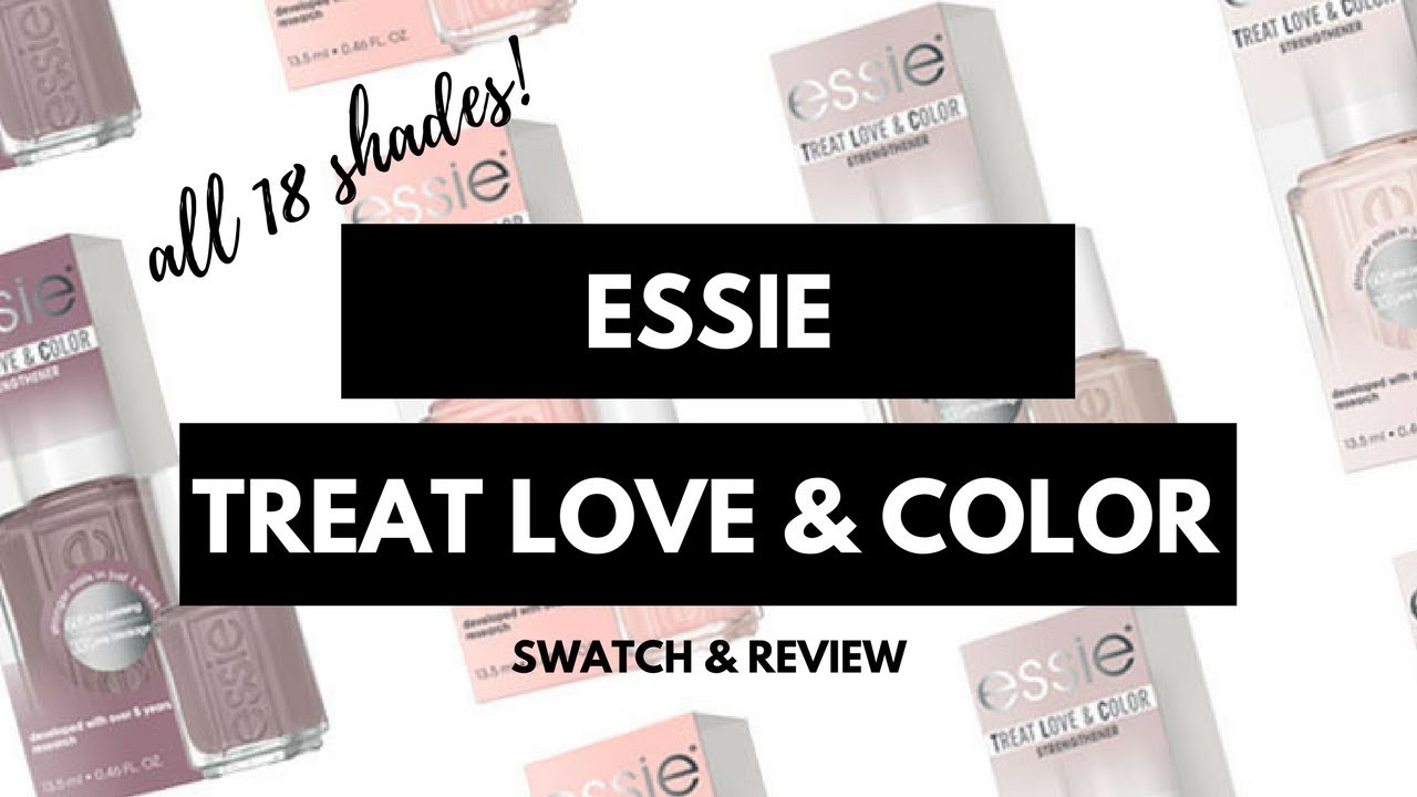 essie TREAT LOVE & COLOR SWATCH & REVIEW // Lauren Yavor