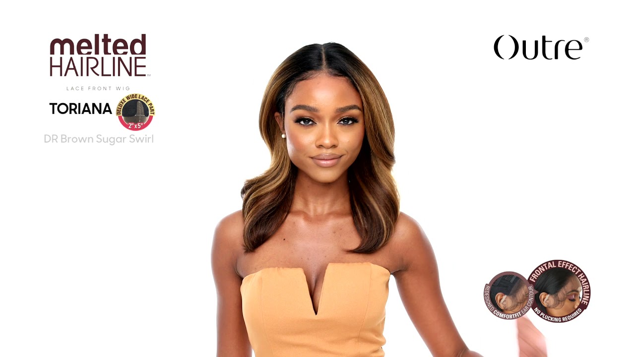 Outre Melted Hairline Deluxe Wide Lace Part - Toriana