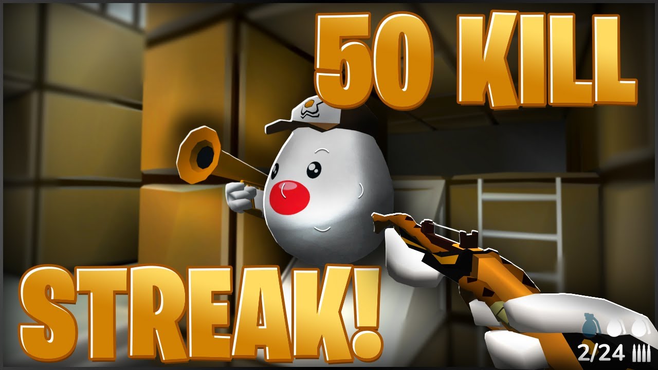50 Kill Streak! | Shell Shockers