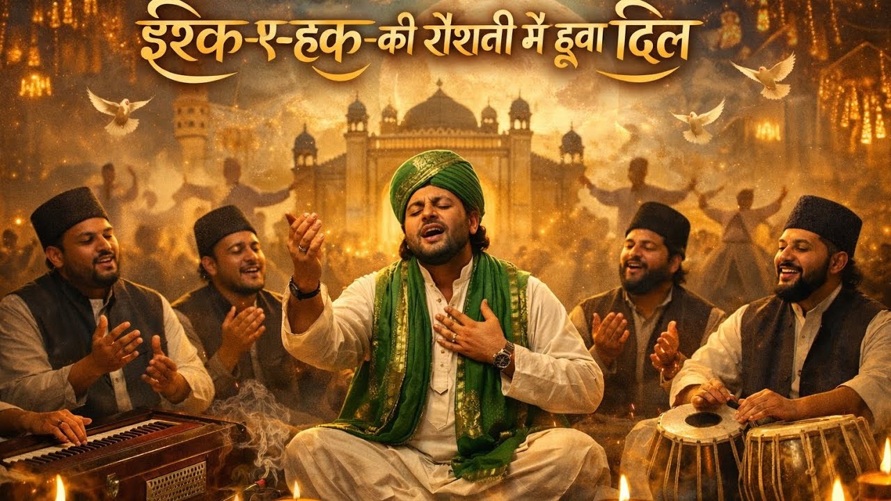 Ishq-E-Hak Ki Roshani Me Duba Dil A Sufi Qawwali Song Video Ruhani Beast