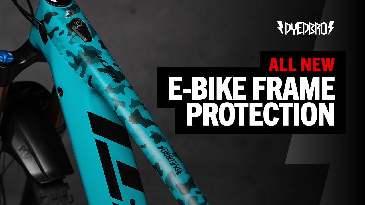 E-Bike Frame Protection from DYEDBRO | New & Improved