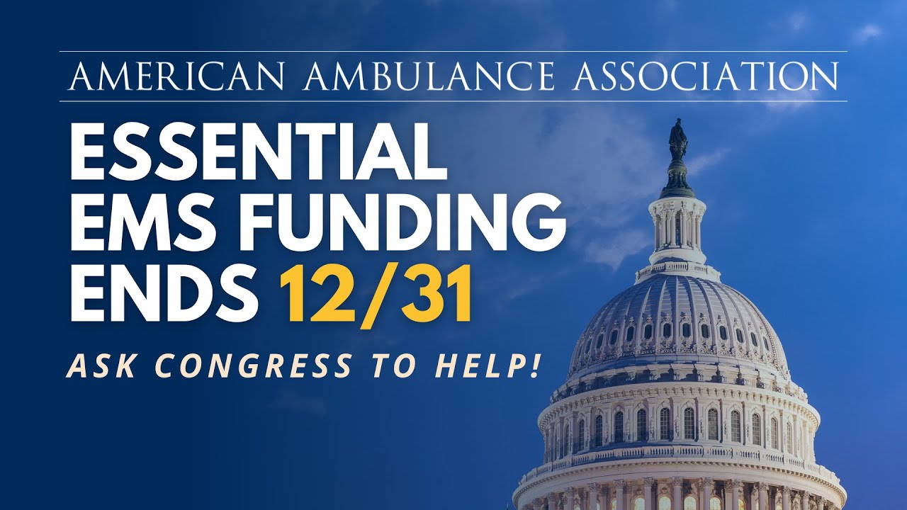 Contact Congress in Support of Extending the Ambulance Medicare Add-Ons!