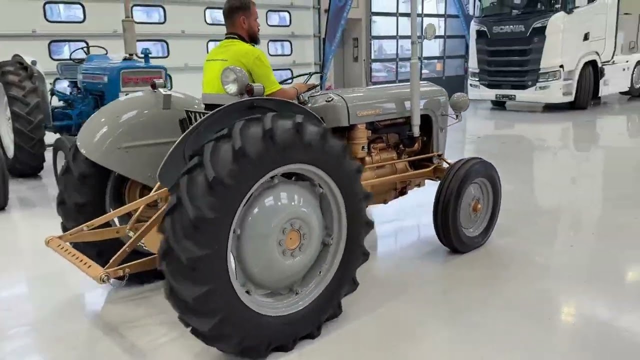 1957 Ferguson 35 Gold Belly Tractor, Entered into Auction