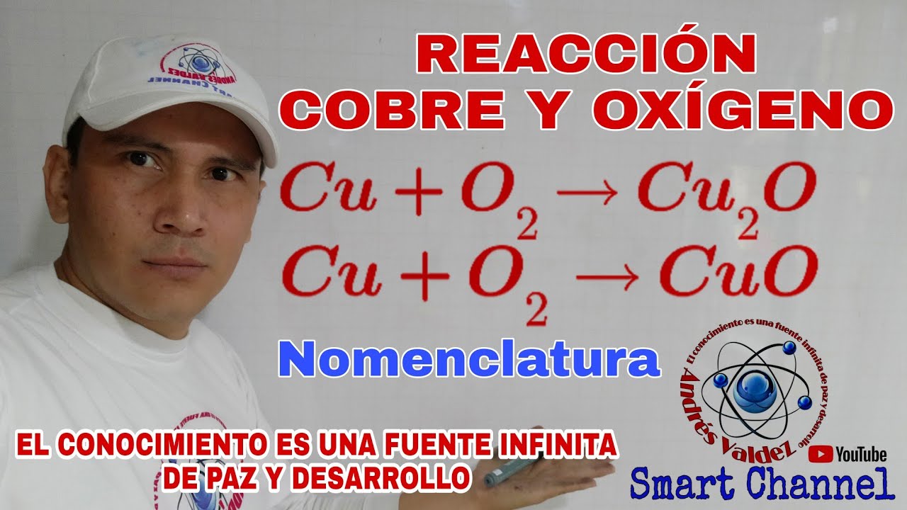 OXIDACIÓN DEL COBRE NOMENCLATURA ( ÓXIDO CUPROSO - ÓXIDO CUPRICO )