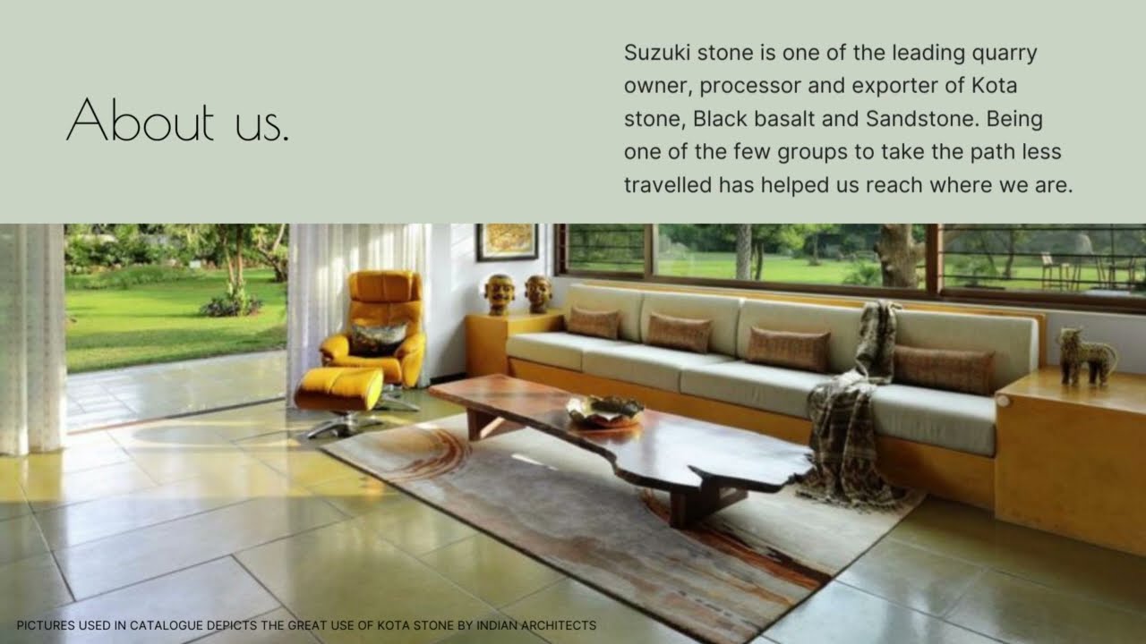 Kota Stone is more than just a stone, it&rsquo;s an experience that connects you to nature and the earth.