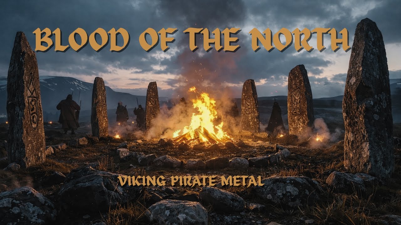 BLOOD OF THE NORTH  - SALT & STEEL (Viking Pirate Metal)