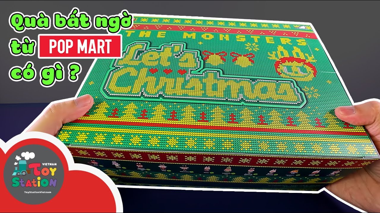 Anhktay không ngờ đã nhận được món quà Christmas này từ Pop Mart Ồh quáo ToyStation 734
