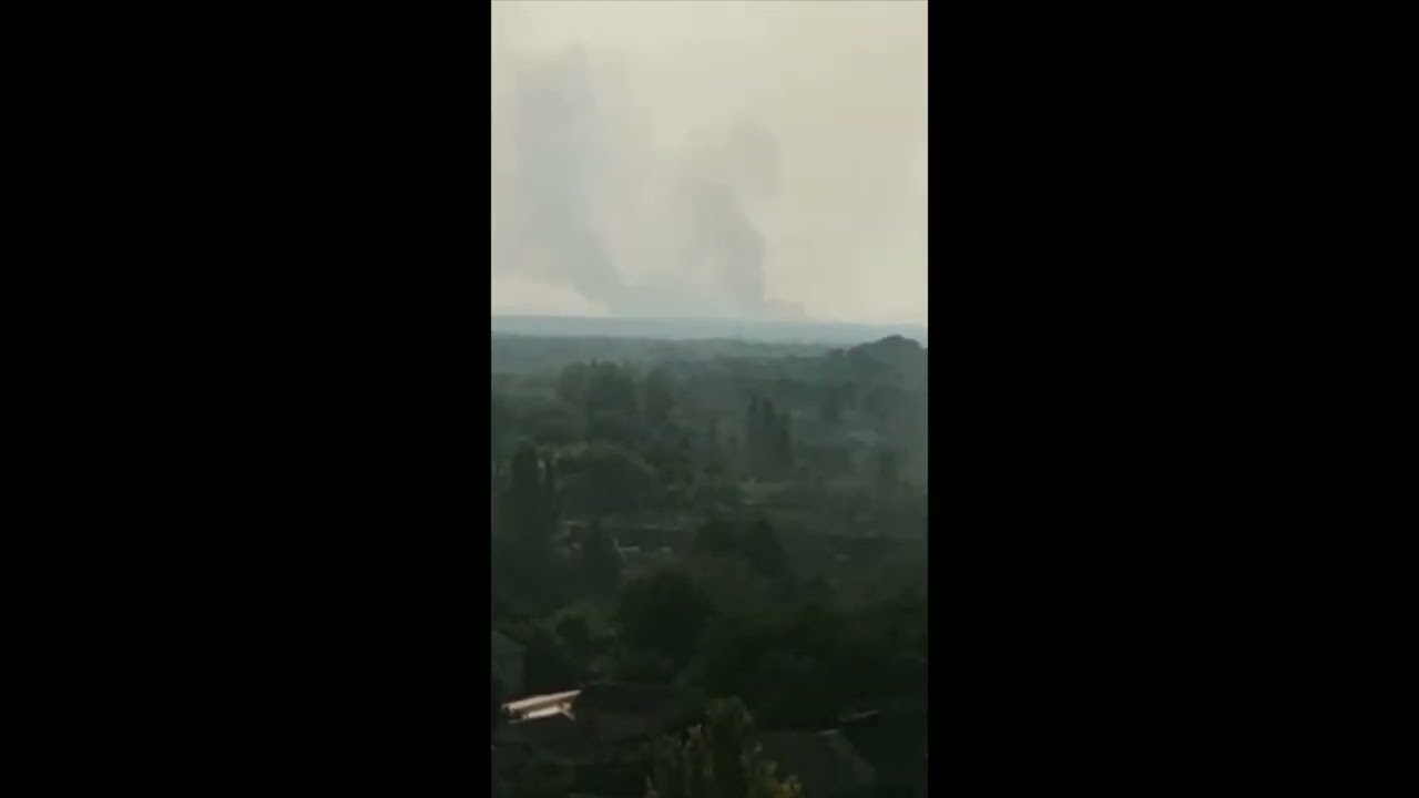 Ukraine rocket attack on Donetsk city