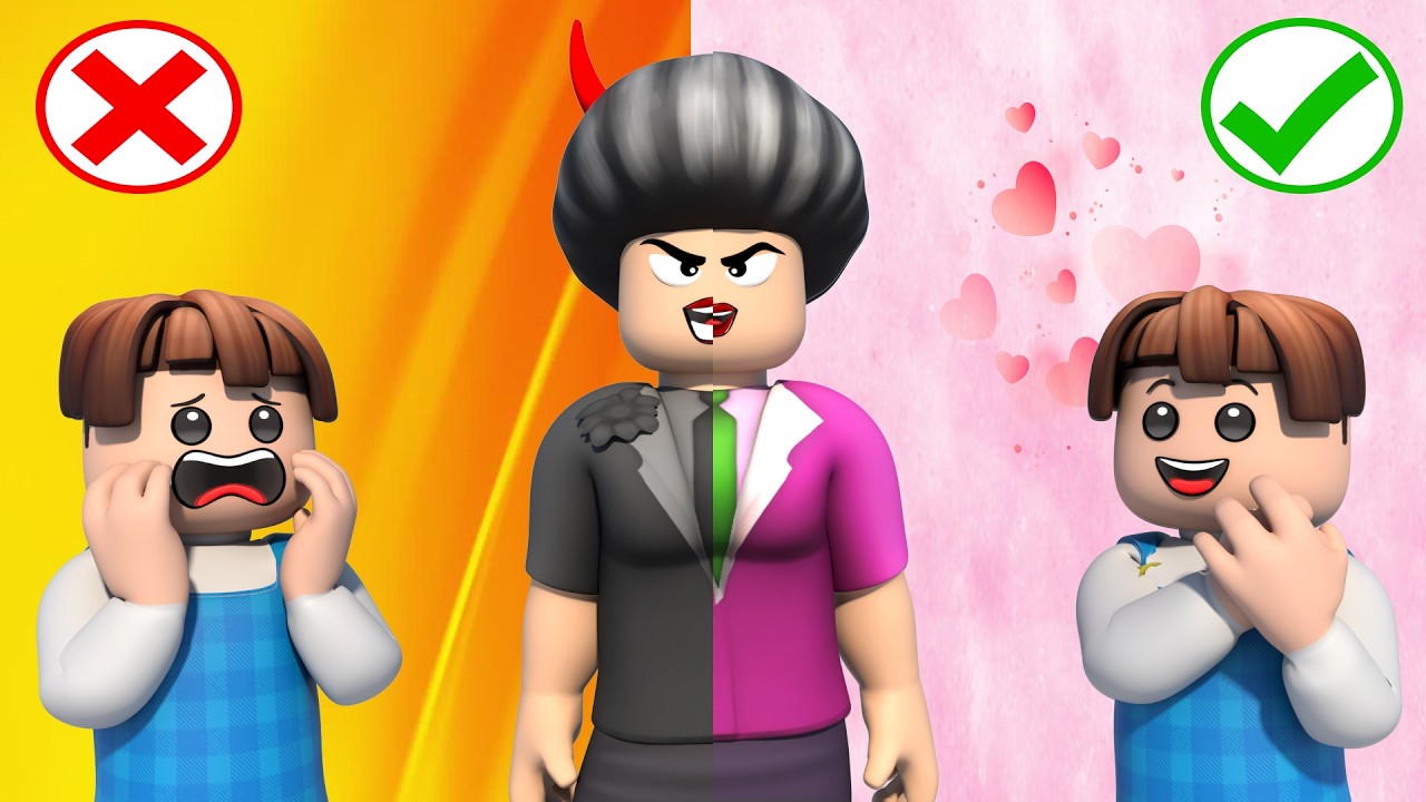 ROBLOX Brookhaven 🏡RP - ЗАБАВНЫЕ МОМЕНТЫ: Хороший или плохой учитель | King Roblox