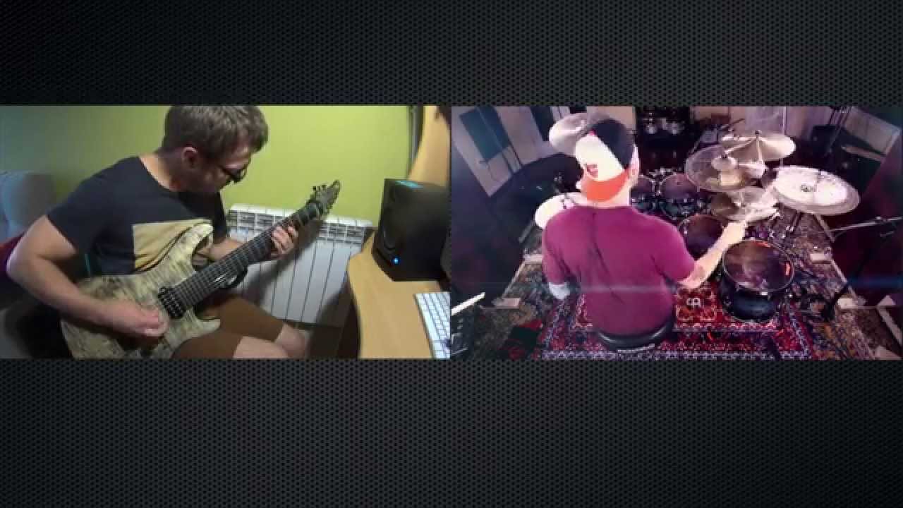 Matt Halpern - Periphery - The Bad Thing (drum playthrough, guitar cover)