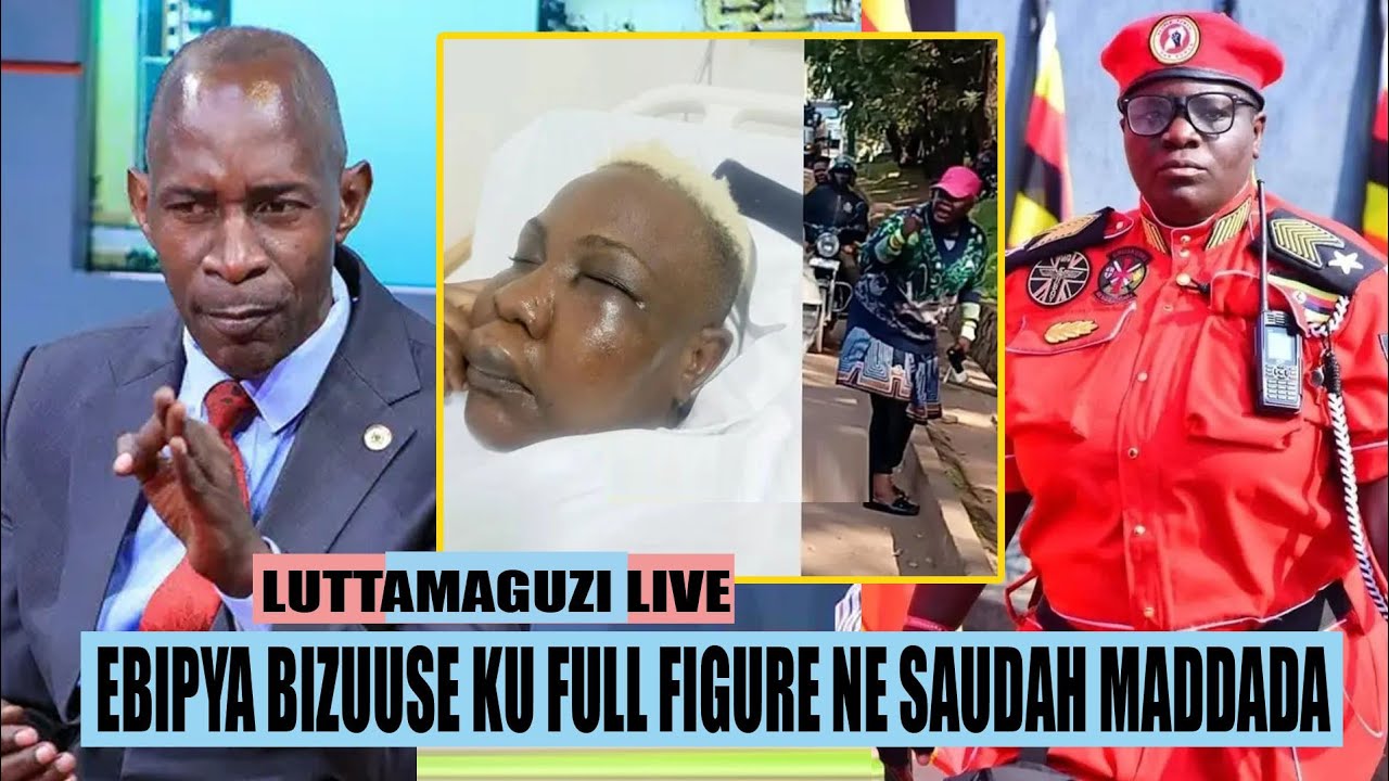 Luttamaguzi Semakula Live: Ebipya Bizuuse Ku Full Figure Ne Saudah Madaada 