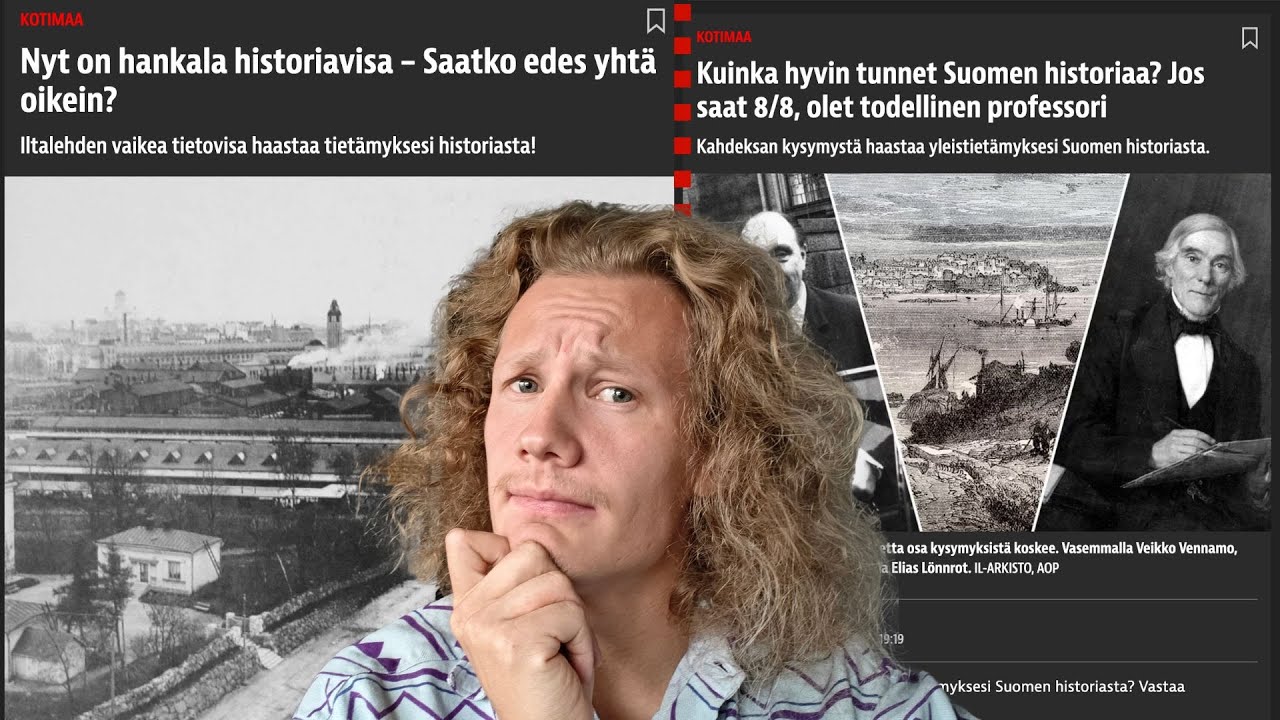 Mun aivot tilttaa historiavisoissa