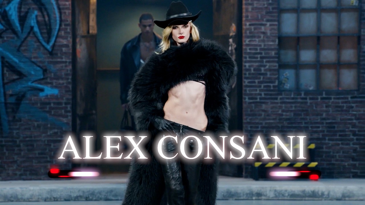 ALEX CONSANI Best Model Moments FW 2025 - 4K