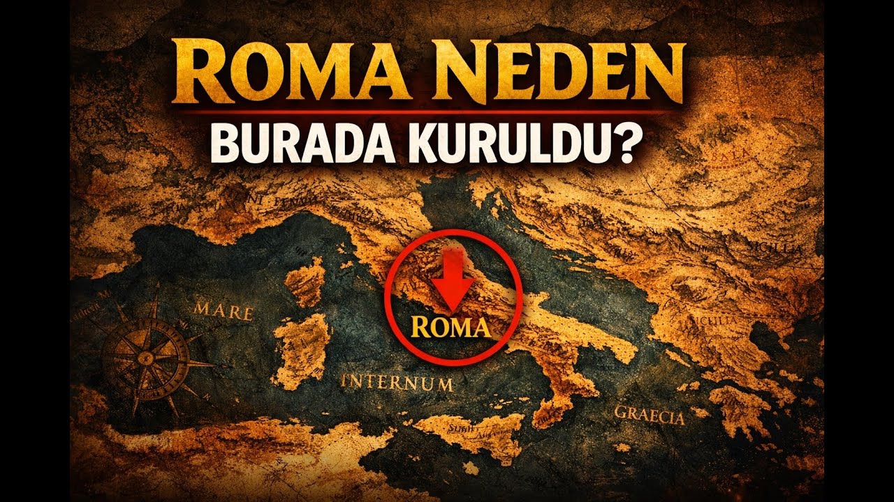 Coğrafya Kader mi? Roma bu noktada kurulmasaydı, bir imparatorluk olur muydu?