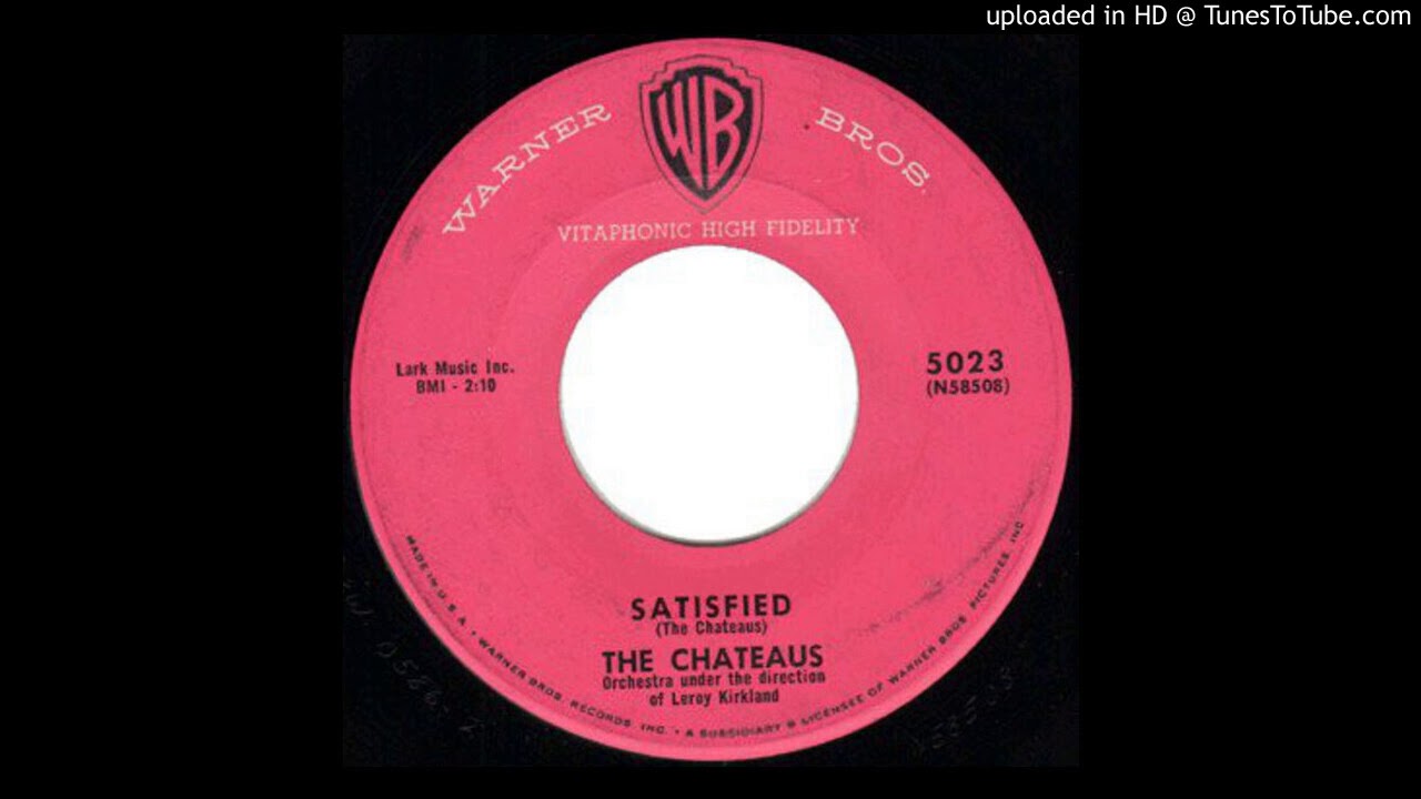 Edwin Hall & The Chateaus - Satisfied (1958) (smoothie)
