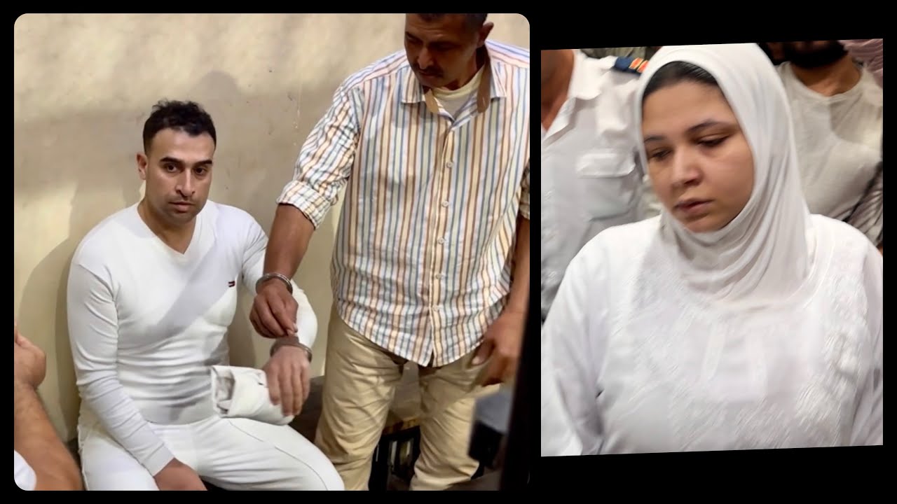 لحظة دخول قتلة طبيب الساحل المحكمة لسماع الحكم بإعدامهم..شحتة عامل نيولوك وانهيار احمد فرج !