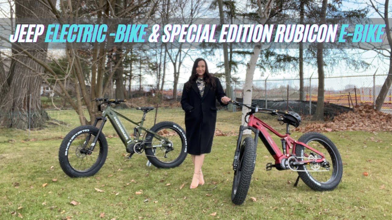 JEEP Electric Bike | RUBICON E-Bike | AllTerrain | #1 Retailer in CANADA | Mississauga, Toronto, GTA