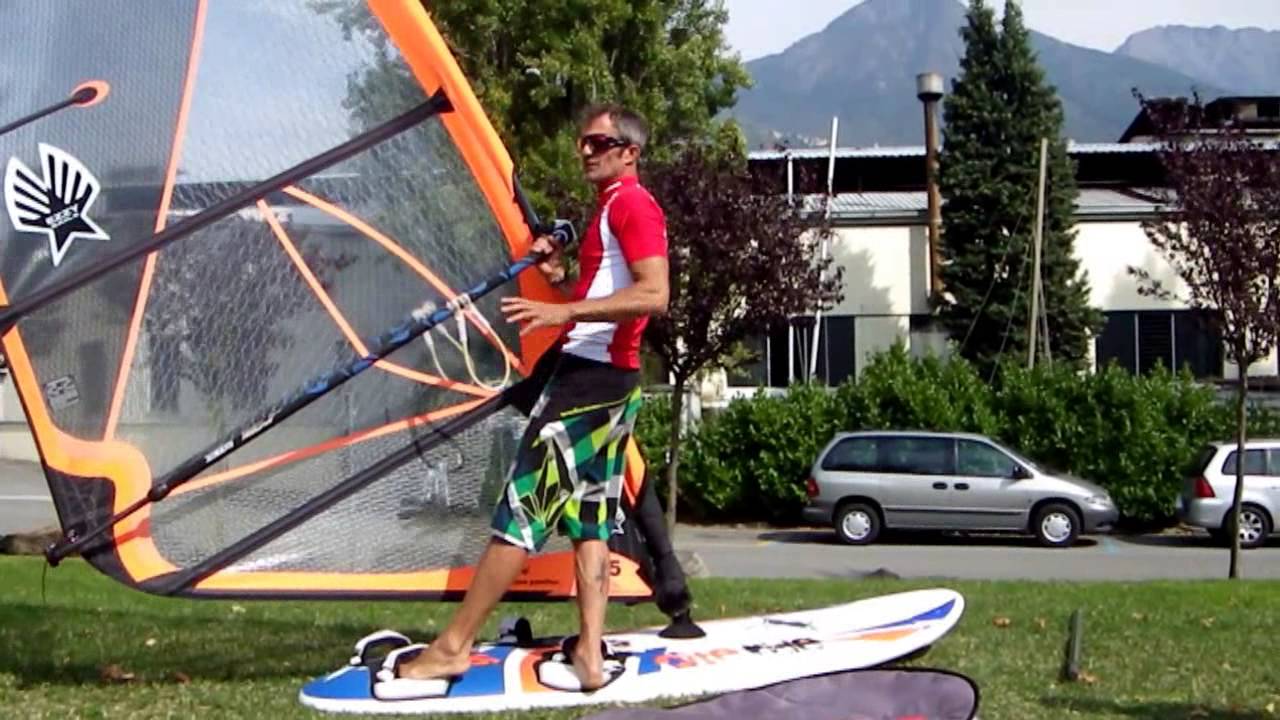 Windsurf - Ingresso in planata, teoria