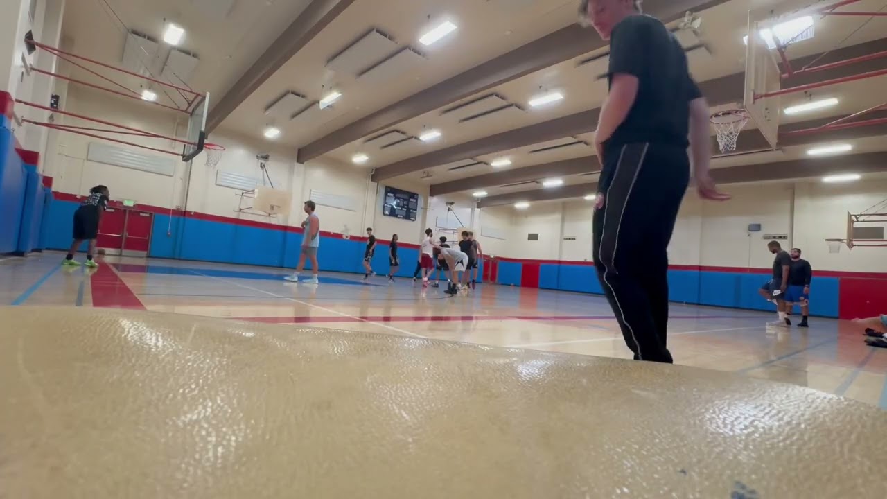 Jack Scholl HUSTLES ABA SJ Wolfpack 8am open Pro + College Runs 6/10/24 GAME 1 UNCUT (Light blue)