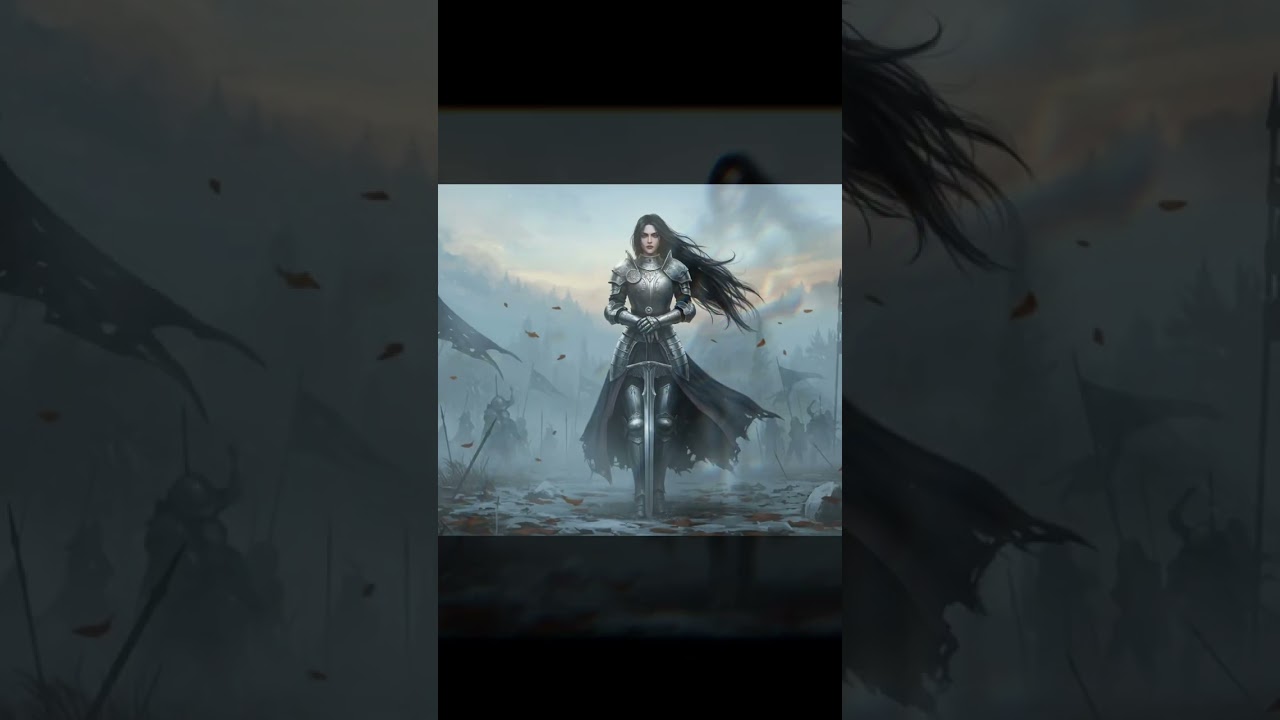 Battelfield in her eyes…