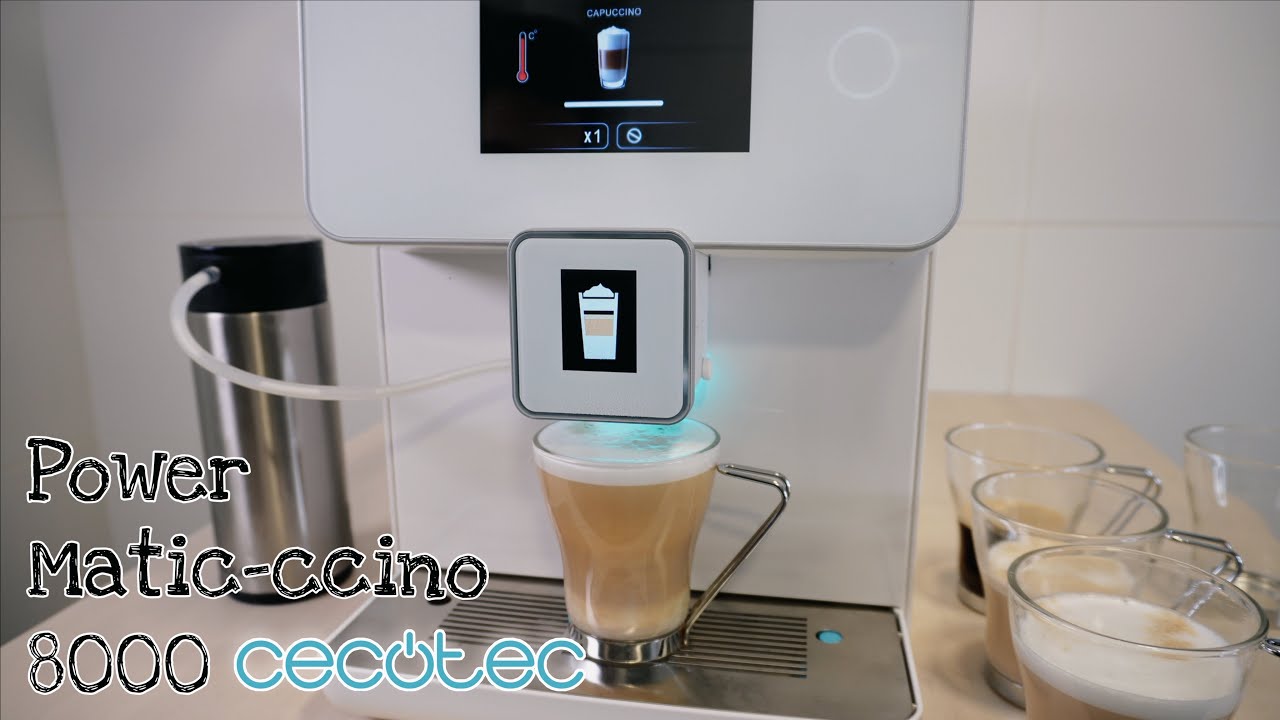 Esta SUPER Cafetera automática de CECOTEC es INCREIBLE | 4K