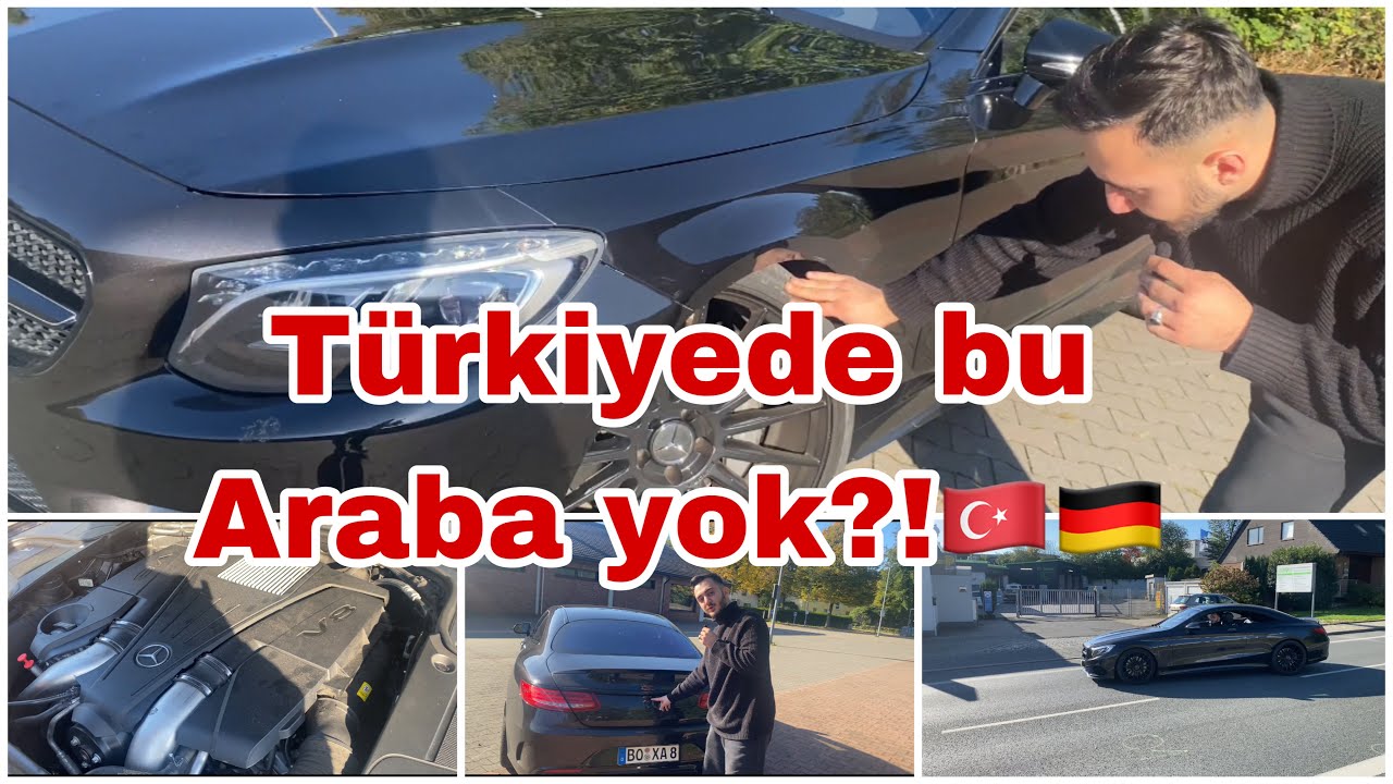 Mercedes Benz S500 Coupe Inceleme!!! #almanya #mercedes