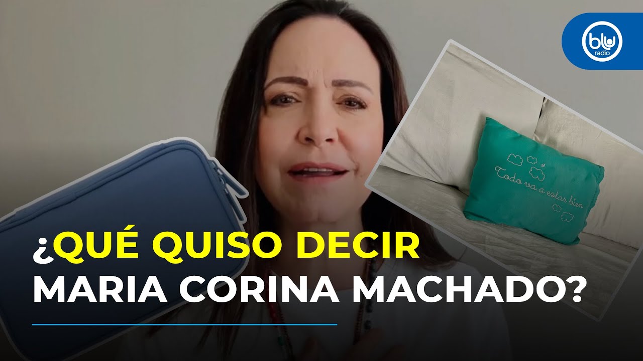 María Corina y la enigmática foto de la almohada: ¿mensaje oculto?