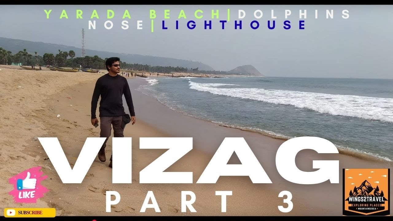Visakhapatnam Tour Part3 (Day 4 & 5 | Yarada Beach, Lighthouse  & Kailasagiri Adventure)