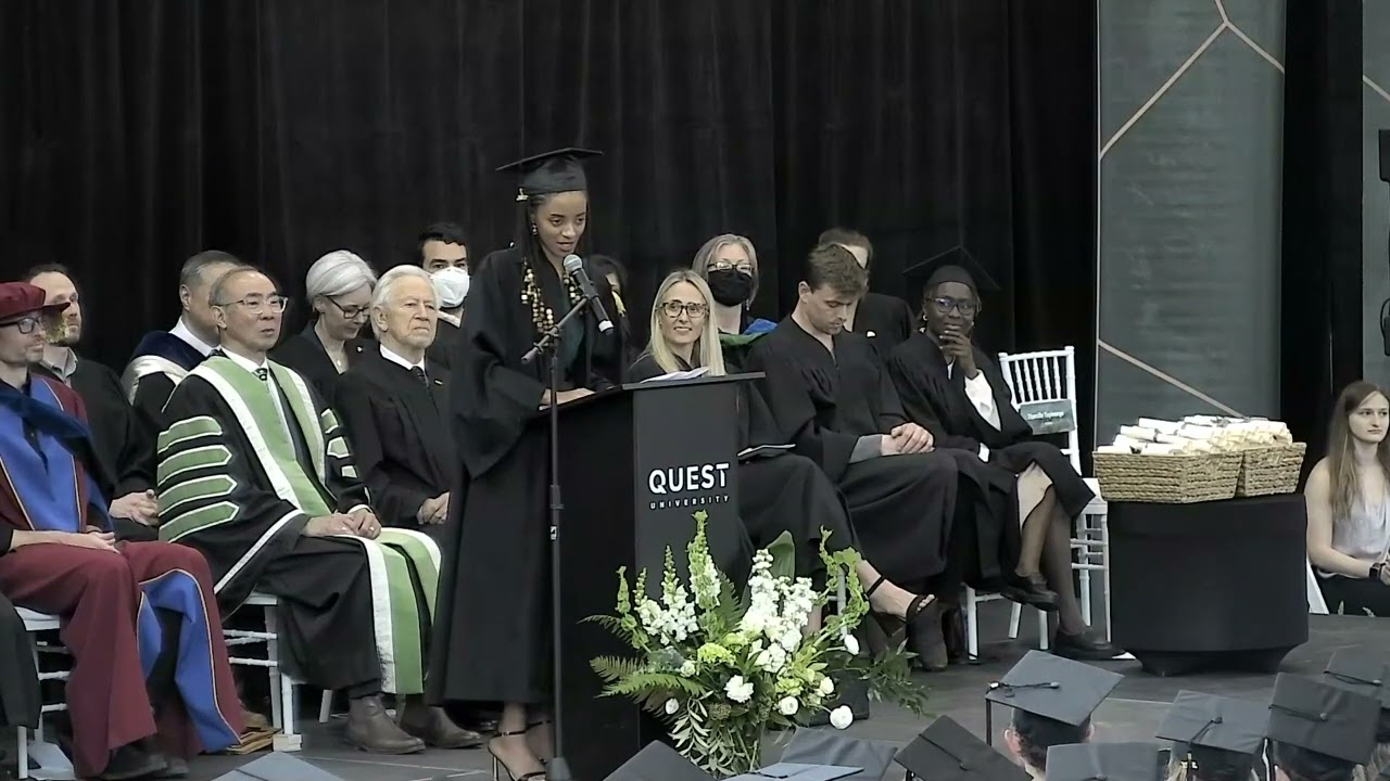 Graduating Class Speech from Tharcille Tuyisenge