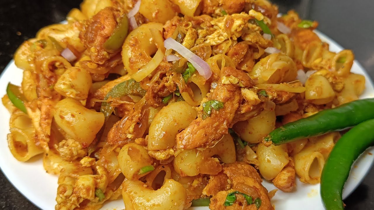 Masala Chicken Macroni Pasta| சிக்கன் பாஸ்தா |how to make masala chicken macaroni pasta in tamil