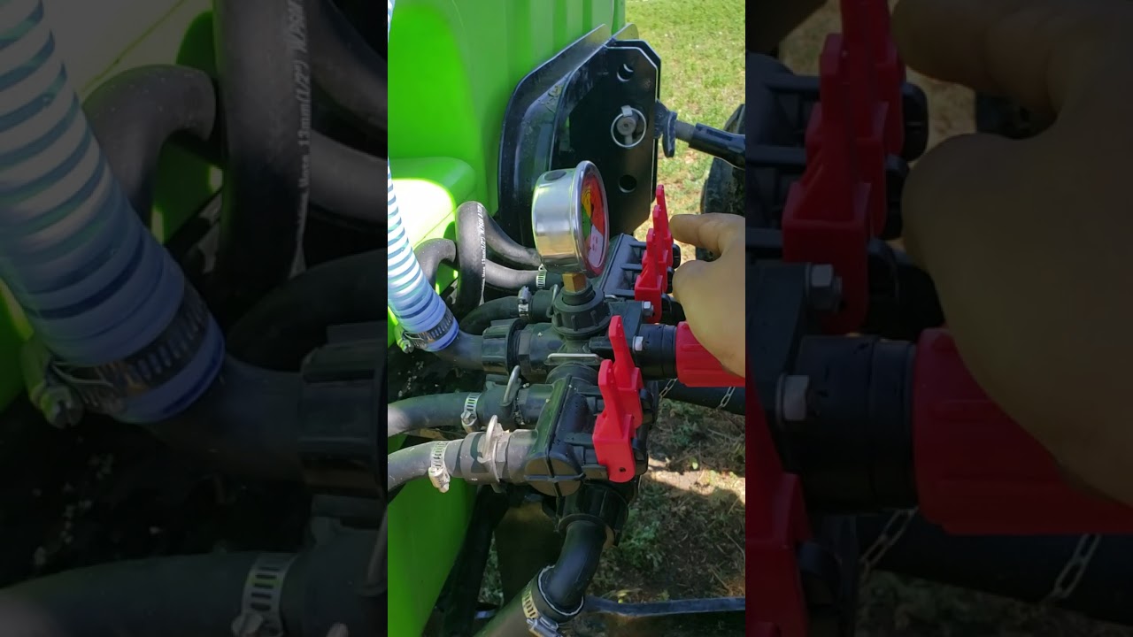 Como funciona una bomba de tractor para fumigar