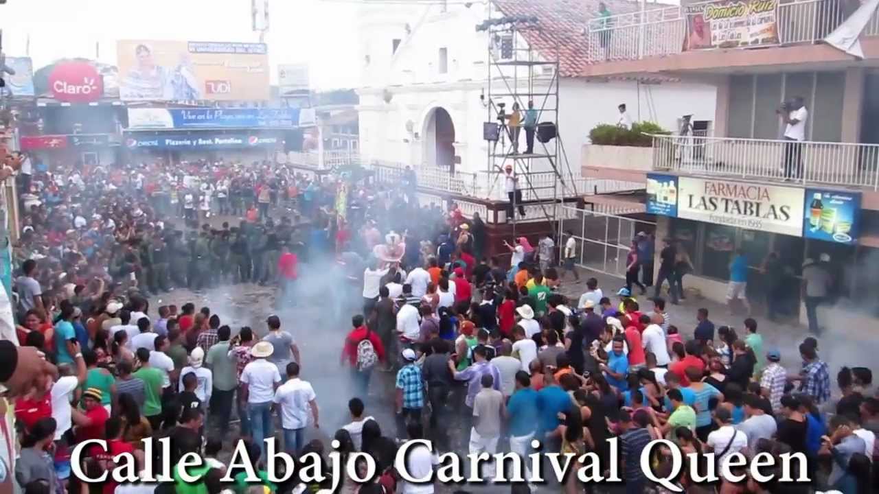 Carnival in Las Tablas, Panama - Day 4 Carnival Queen Showdown