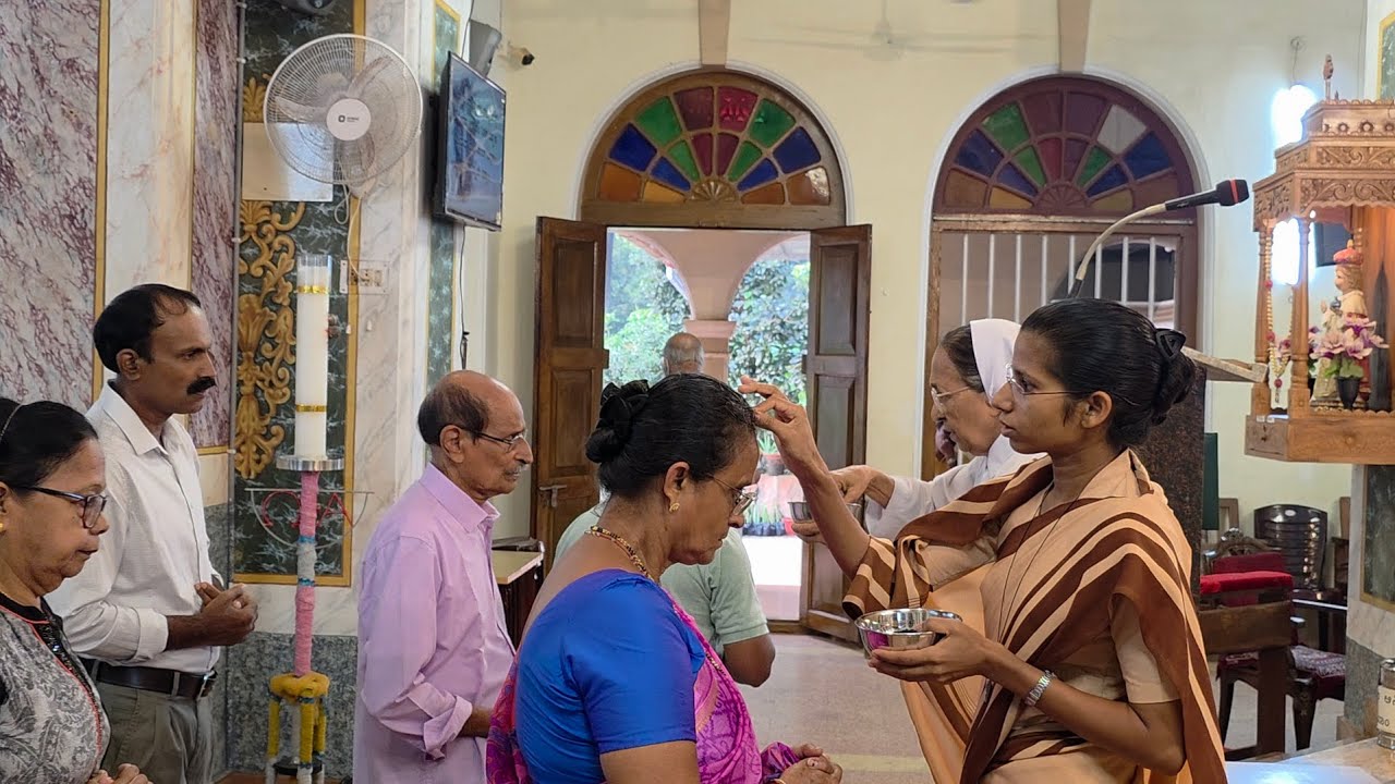 Ash Wednesday, Agrar church Bantwal (ಗೊಬ್ರಾಚೊ ಬುದ್ವಾರ್)