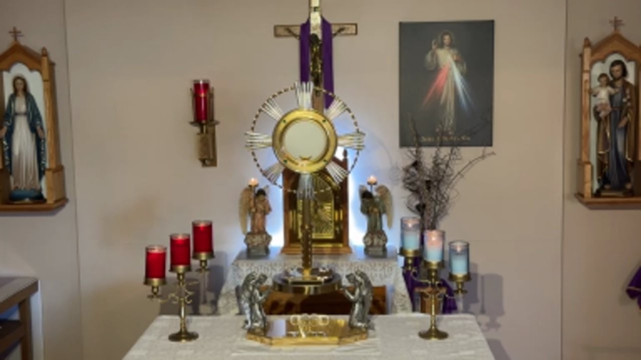 LIVE Eucharistic Adoration - Sisters of Divine Mercy