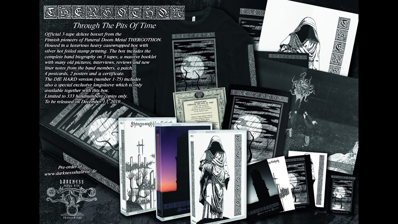 UNBOXING: Thergothon ― Through The Pits Of Time (3-tape box)