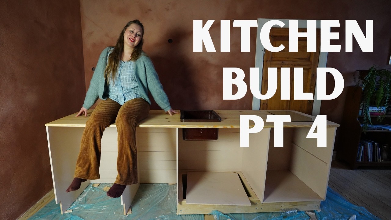 E60 Building a Kitchen in Solid Wood l 1920s School House Reno in Sweden