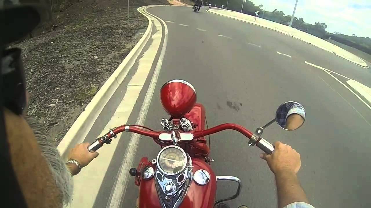 '42 Harley Davidson WLA Sunday ride  GoPro clip