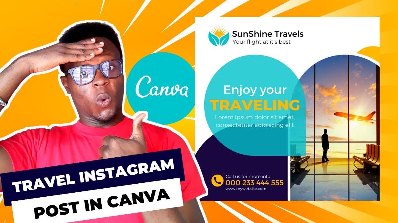 Design a Travel Instagram Post in Canva - African Geek